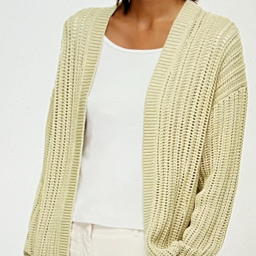 Wilfred Free Terrasen Cardigan in Mullein Color Size XL
